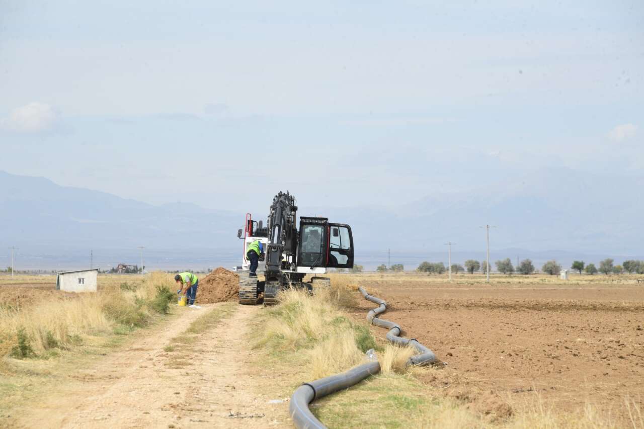 Konya’nın 158 bin nüfuslu ilçesinde 12 kilometrelik su hattı yenileniyor 7